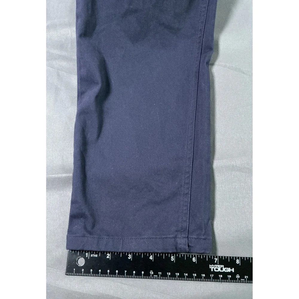 Hawker Rye Mens‎ Slim Fit Chino Pants Navy Blue 33x34 NWT MGW20252-SL